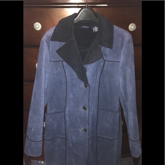GAP Jackets & Blazers - SOLD! NWOT GAP 1999 Faux Suede-Shearling Coat